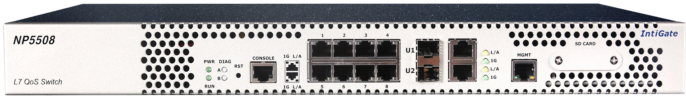 IntiGate NP5508 QoS 트래픽 관리 장비
